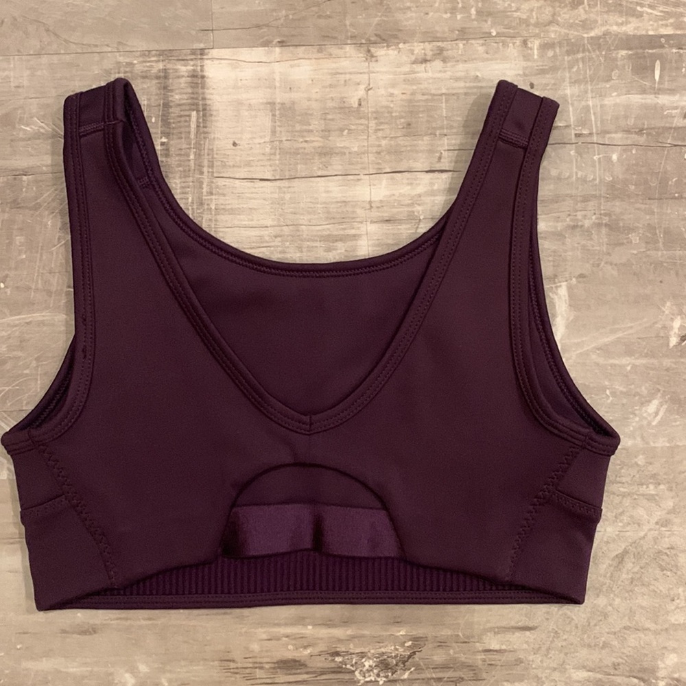 NIKE Sports Bra Plum Purple Sz XS - Picture 2 of 5